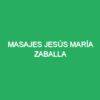 Masajes Jesús María Zaballa