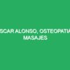 OSCAR ALONSO, Osteopatía y servicios de bienestar