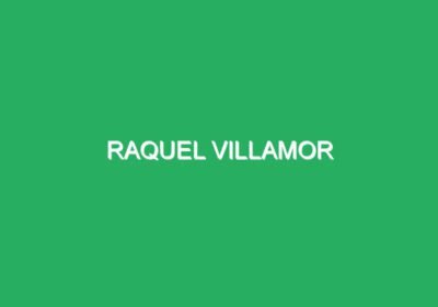 Raquel Villamor