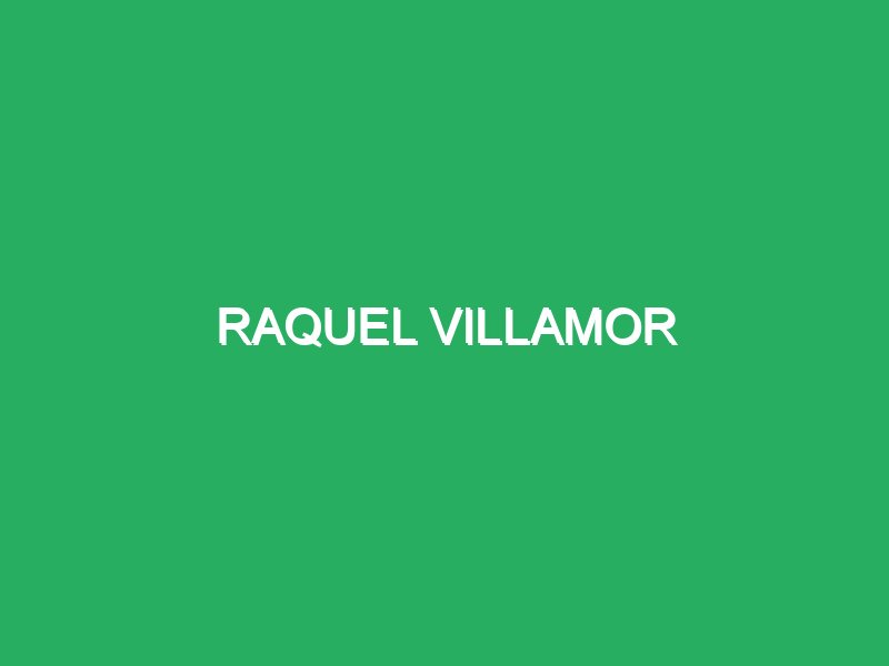 raquel villamor 37429 Santiago Masajes