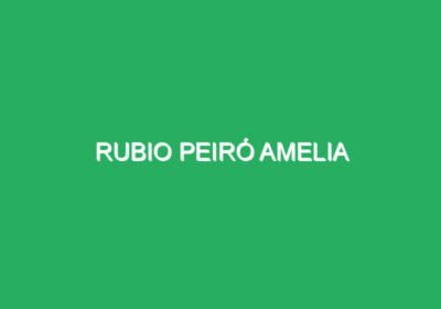 Rubio Peiró Amelia