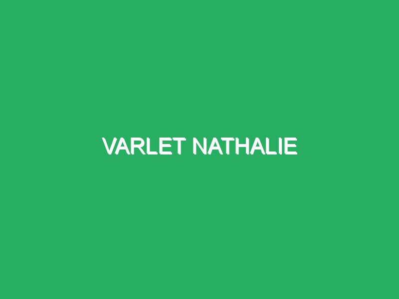 Varlet nathalie