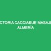 Victoria Cacciabue Masajes Almería