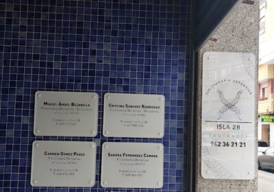 Fisioterapia Isla 28.- Javier Ceballos Fontán