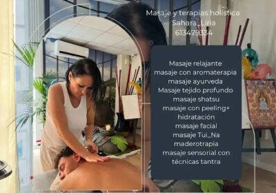 Masajes y terapias holísticass