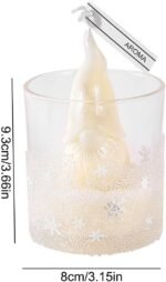 🕯️ Vela de aromaterapia navideña para decoración invernal - Imagen 5