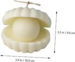 🕯️ Vela Aromática con Concha de Perla - 1 pieza - Imagen 7