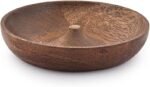 🪄 Cuenco de Incienso Redondo de Madera para Decoración y Aromaterapia - Imagen 2