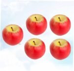 🕯️ 5 Velas Perfumadas Navideñas en Forma de Frutas - Imagen 4