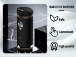 🧘‍♂️ Quemador de Incienso Eléctrico Hitopin, Portátil y USB (Negro) - Imagen 3