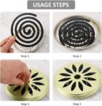 🦟 Soporte Portátil para Bobinas de Mosquito e Incienso (2 Piezas) - Imagen 6