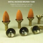 🕯️ Soporte de Metal para Conos de Incienso - 12 Uds. - Imagen 2