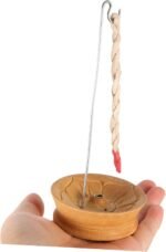 🧘‍♂️ Soporte Colgante para Incienso de Buda de Madera Tibetano - Imagen 3