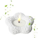 🕯️ Vela de Aromaterapia Con Forma de Flor | Cera de Soja, 4 Horas de Relax - Imagen 5
