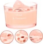 🕯️ WATIIFUFU Velas Aromáticas en Tarro de Cristal Rosa - Imagen 5