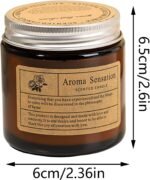 🕯️ Vela de cera de soja aromática hecha a mano con regalo incluido - Imagen 4