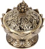 🕯️ Quemador de Incienso Vintage de Bronce para Decoración del Hogar - Imagen 6