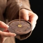 🪴 Soporte de madera para varillas de incienso y meditación - Imagen 4