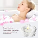 🕯️ Vela de Aromaterapia Con Forma de Flor | Cera de Soja, 4 Horas de Relax - Imagen 2