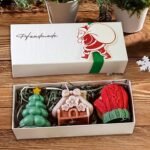 🕯️ Vela de Navidad perfumada de soja para aromaterapia y relajación - Imagen 6