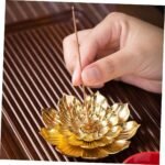 🪔 VARITAS DE INCIENSO Y SOPORTE DE LOTO – 2 Piezas - Imagen 9