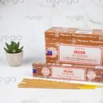 🕉️ Incienso de almizcle Satya Nag Champa - 12 paquetes - Imagen 2