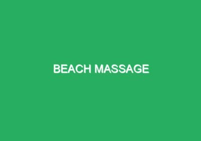 Beach Massage