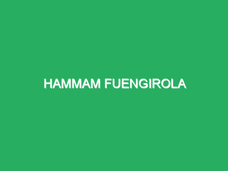 hammam fuengirola 52256 Malaga Hammam Massage