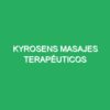 kyrosens masajes terapéuticos