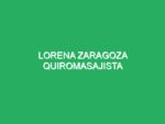Lorena Zaragoza Quiromasajista