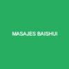 Masajes baishui