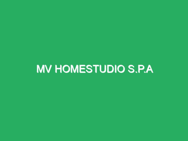 MV Homestudio S.p.A