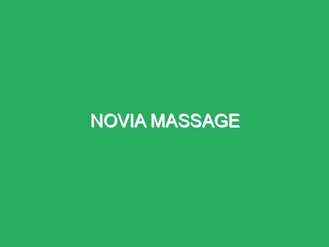 Novia Relaxing Massage