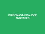 Quiromasajista Jose Andrades