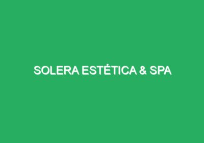 Solera Estética & Spa