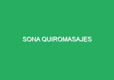 Sona Quiromasajes