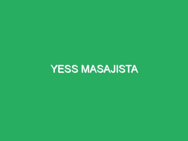 Yess Masajista