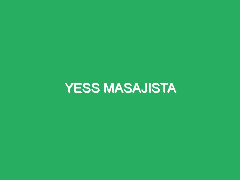 Yess Masajista