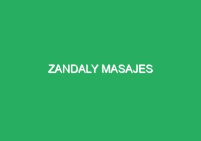 ZANDALY MASAJES