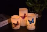 🕯️ Juego de 3 Velas LED sin llama con control remoto y temporizador - Imagen 9