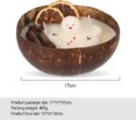 🎄 Vela de Soja Perfumada con Muñeco de Nieve para Decoración y Aromaterapia - Imagen 4