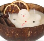 🎄 Vela de Soja Perfumada con Muñeco de Nieve para Decoración y Aromaterapia - Imagen 3