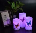 🕯️ Juego de 3 Velas LED sin llama con control remoto y temporizador - Imagen 8