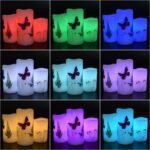 🕯️ Juego de 3 Velas LED sin llama con control remoto y temporizador - Imagen 4
