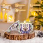 🕯️ Set de 9 velas aromáticas de soja para mujer - Regalos especiales - Imagen 5