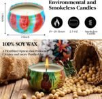 🕯️ Velas Perfumadas SOSINYA - 12 Aromáticas de Cera de Soja para Yoga y Baño - Imagen 5