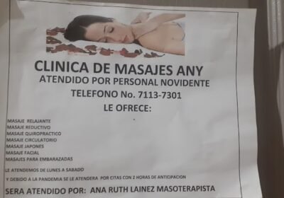 Clínica de Masajes Any