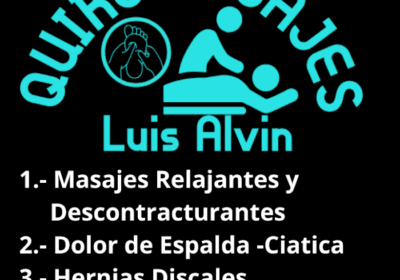 Masajes Luis Alvin -Masajistas en Trujillo