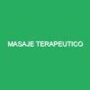 Masaje terapeutico