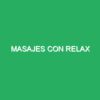 Masajes con relajantes especiales